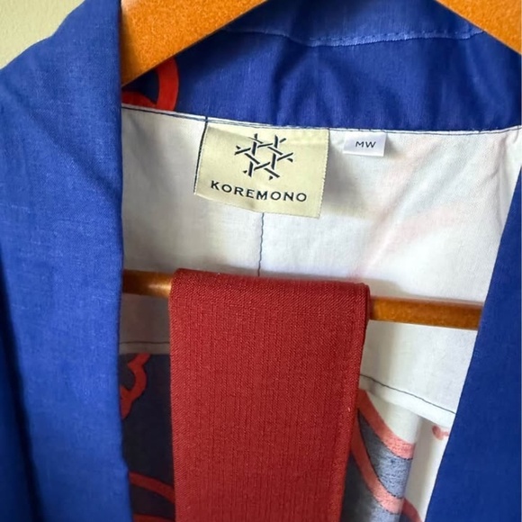 KOREMONO KIMONO Womens Ume Yukata (Standard), Lightweight Summer Robe, Size MW - Picture 11 of 11